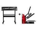 Starter Pack mit halbautomatischer Wärmepresse und Redsail Schneideplotter 70 cm