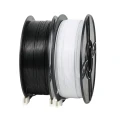 SKILPRO - Flexibles PLA++ Filamentpaket - Weiß und Schwarz - 2 x 1 kg