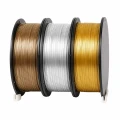 SKILPRO – Silky PLA++ Filamentpaket – Silber, Bronze und Gold – 3 × 1 kg