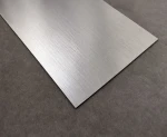 LaserDuo zweifarbige Acrylplatte Aluminium/Schwarz, matt, 600 x 400 mm