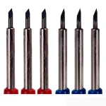 6 Stück Messerpaket, Roland - Redsail Standardmesser 45º, Offset 0,25 mm [ZEC-U5025 & NRRE4525 & zec-u1715]