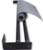 Günstiger Wandmontierter Folienhalter 136 cm - Platzsparende und Effiziente Lösung Wandmontierter Folienhalter 136 cm