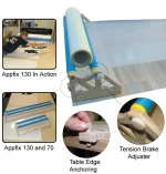 Appfix Applikationsfolien-Werkzeug (130 cm) – Ideal für die professionelle Folienmontage Appfix-Anbringungshilfe 130 cm für Applikationsfolie