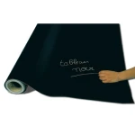 Schreibfeste Unterlagenfolie (Kreide) - Schwarz