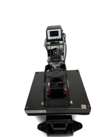 Halbautomatische Heißpresse mit vollständiger Abdeckung – 38x38 cm