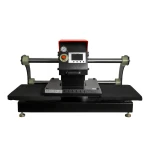 Pneumatische Transferpresse mit Doppelschublade – 38×38 cm