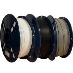 SKILPRO - PLA++ Filamentpaket - 1kg Wei&szlig;, 1kg Schwarz und 1kg Grau