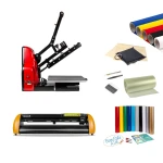 Schilderpaket mit Expert II 24 Schneideplotter und halbautomatischer Hei&szlig;presse