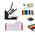 Schilderset mit Brother ScanNCut SDX900 Schneideplotter und semi-automatischer W&auml;rmepresse