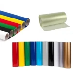 Starterpaket mit 10 Farben Folie 30cm Beschriftungsfolie und 6 Farben Textilfolie