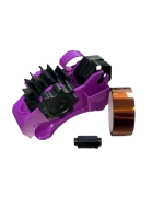 Kraftvoller Klebebandabroller für 30 mm Rollen inkl. 1 Rolle hitzebeständiges Klebeband