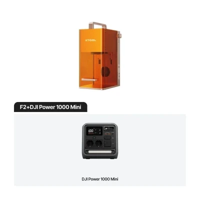 xTool F2 mit DJI Power 1000 mini