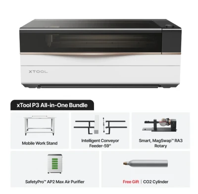 xTool P3 All-in-One Bundle