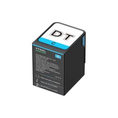 xTool Selected DT Fabric Ink Cyan 125 ml xTool Selected DT Fabric Ink Cyan 125 ml
