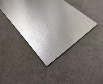 LaserDuo Aluminium/Schwarz matt 600 x 400 mm LaserDuo zweifarbige Acrylplatte Aluminium/Schwarz, matt, 600 x 400 mm