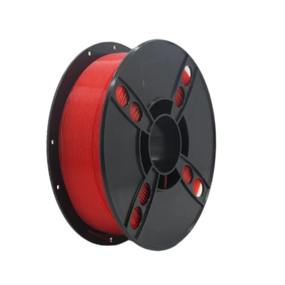 SKILPRO - Transparentes PLA-Filament - Rot - 1kg