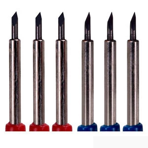 6 Stück Messerpaket, Roland - Redsail Standardmesser 45º, Offset 0,25 mm [ZEC-U5025 & NRRE4525 & zec-u1715]