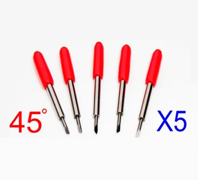 5er-Pack Messer, Roland - Redsail Reflexfolie Messer 50º, Offset 0,75 mm 5er-Pack Messer, Roland - Redsail Reflexfolie Messer 50º, Offset 0,75 mm