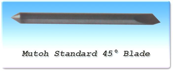 5 Stk. Messerpaket, Mutoh Standardmesser 45º, Offset 0,50 mm