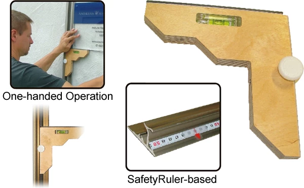 SignSetter M Einzel-Wasserwaage