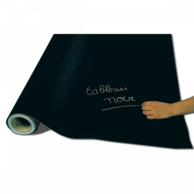 Schreibfeste Unterlagenfolie (Kreide) - Schwarz Schreibfeste Unterlagenfolie (Kreide) - Schwarz