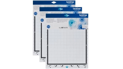 Günstige Brother ScanNCut Schneidematte 3er-Pack - Low Tac 12" für SDX Modelle Brother ScanNCut Schneidematte - 3er Pack - Low Tack 12" - für SDX Modelle