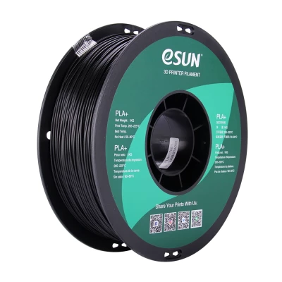 eSUN - PLA+ - Black - 1.75mm - 1kg eSUN - PLA+ - Black - 1.75mm - 1kg