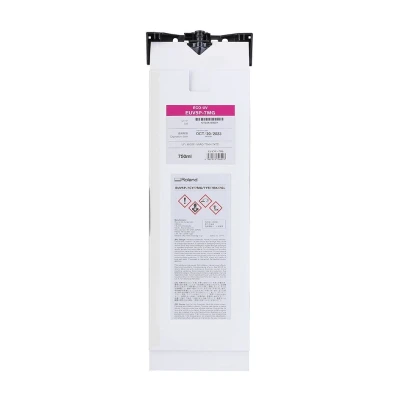 EUV5P-7MG – UV ink 750 ml – Magenta ink cartridge for Roland UV printer EUV5P-7MG - UV-Tinte 750 ml - Magenta