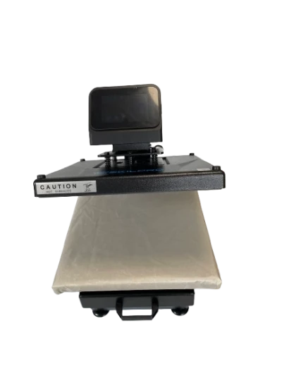 Automatische Transferpresse mit Rollplatte und Slide-Over-Funktion – 38 cm x 38 cm