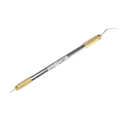 Gehäkelter Hakenstift und Nadelstift (Janus Hook'n'Needle)