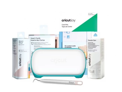 Cricut Joy Cricut Joy Starterpaket – kompakte Schneidemaschine mit Zubehör für Papier-, Vinyl- und Kartonprojekte im Home-Office oder Baste