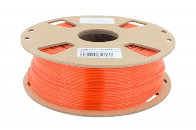 Fluoreszierendes Orange (Halbtransparent) - 3DE Premium - PETG - 1.75mm