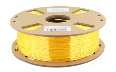Seidiges Goldgelb - 3DE Premium - PLA - 1,75 mm Seidiges Goldgelb - 3DE Premium - PLA - 1,75 mm