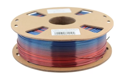 Silky Mix Rot-Saphirblau - 3DE Premium - PLA - 1,75mm Silky Mix Rot-Saphirblau - 3DE Premium - PLA - 1,75mm