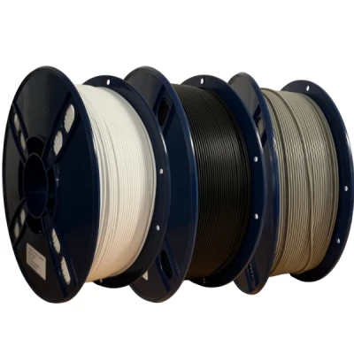 SKILPRO - PLA++ Filamentpaket - 1kg Wei&szlig;, 1kg Schwarz und 1kg Grau