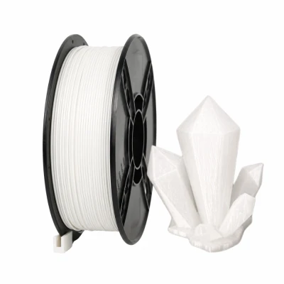 SKILPRO - Opakes PETG-Filament - Wei&szlig; - 1kg