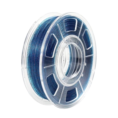 SKILPRO - PLA Glitter Galaxy-Glitter - Blau - 1kg