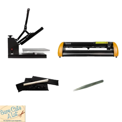 Schildstartpaket mit Expert II 24 LX Schneideplotter + Standard Wärmeübertragungsgerät