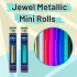 SkilPro SUPERIOR 9500 Jewel Metallic 95JBL Blau Folien Minirollen