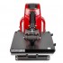 Halbautomatische Transferpresse mit Rollenplatte – 38 × 38 cm | Schildproduktion.de