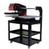 Pneumatische Doppelstation Transferpresse mit Laserpositionierung – Automatische Heißpresse kaufen bei schildproduktion.de