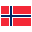 Norway Flag Button