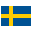 Swedish Flag Button